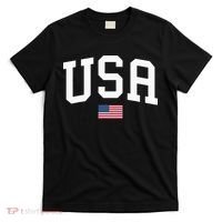 Usa Patriotic American Flag July 4th T-Shirt thumb 0