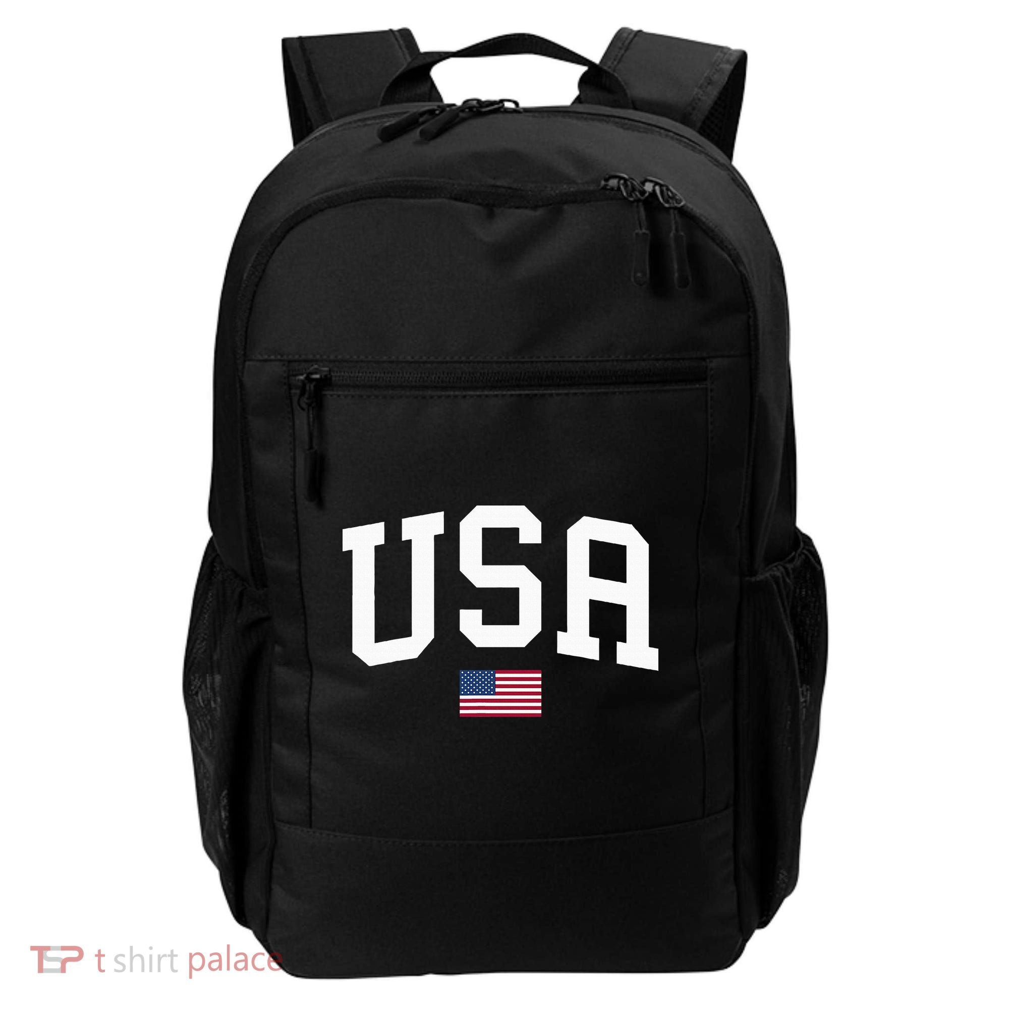 Usa Patriotic American Flag July 4th Backpack