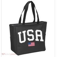 Usa Patriotic American Flag July 4th Tote Bag thumb 2