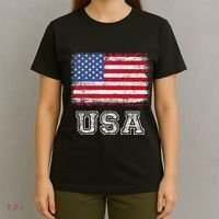 Usa Patriotic American Flag T-Shirt thumb 4