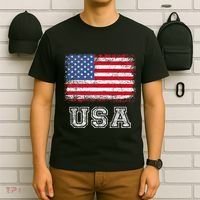 Usa Patriotic American Flag T-Shirt thumb 6