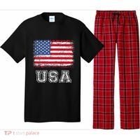 Usa Patriotic American Flag Pajama Set thumb 0