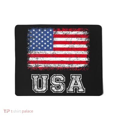Usa Patriotic American Flag Mousepad