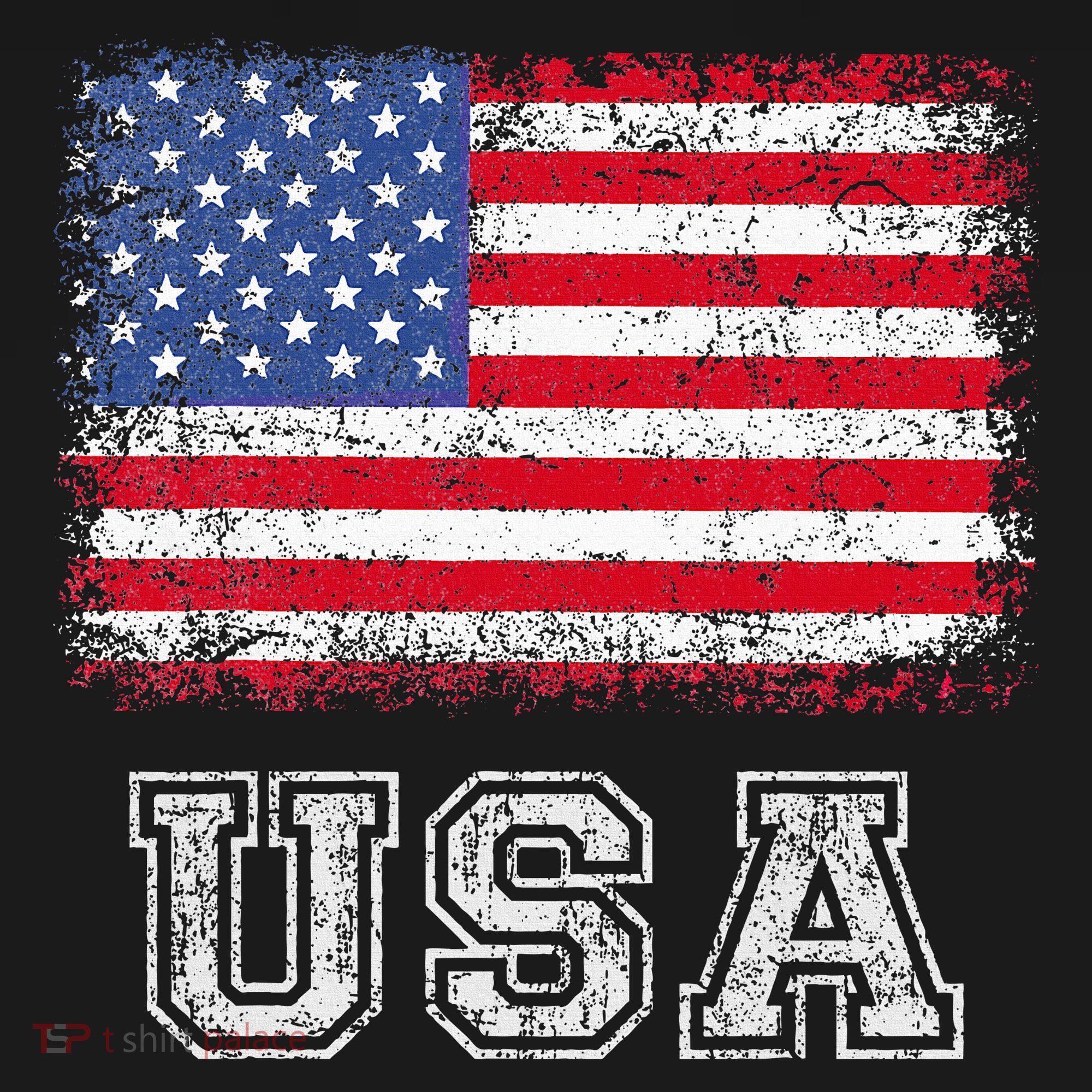 Usa Patriotic American Flag Women's Tank Top