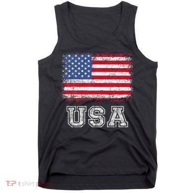 Usa Patriotic American Flag Tank Top
