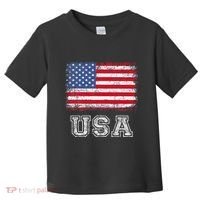 Usa Patriotic American Flag Toddler T-Shirt thumb 0
