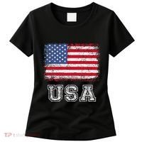 Usa Patriotic American Flag Women's T-Shirt thumb 0