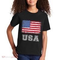 Usa Patriotic American Flag Kids T-Shirt thumb 2