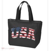 USA  Patriotic American Flag Distressed Tote Bag thumb 3