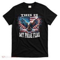 Usa Patriotic American Flag Usa Eagle Flag 4th Of July T-Shirt thumb 0
