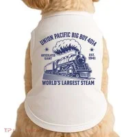 Union Pacific Big Boy 4014 Steam Train Doggie Tank thumb 0