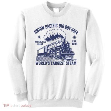 Union Pacific Big Boy 4014 Steam Train Sweatshirt