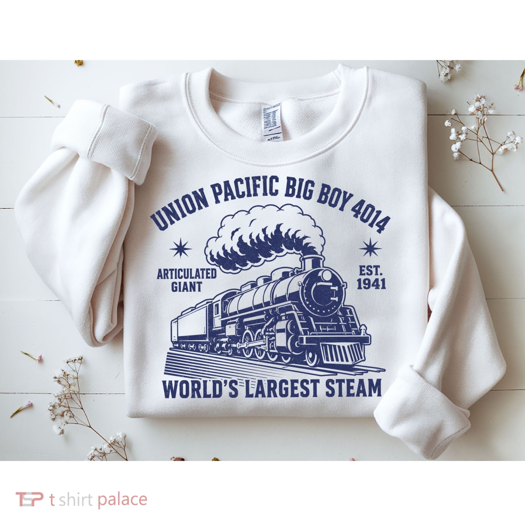 Union Pacific Big Boy 4014 Steam Train Sweatshirt