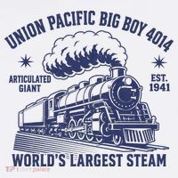 Union Pacific Big Boy 4014 Steam Train Sweatshirt thumb 3