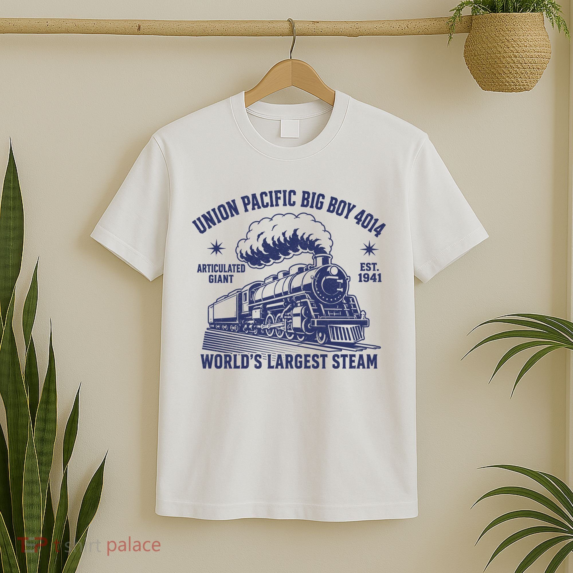 Union Pacific Big Boy 4014 Steam Train T-Shirt