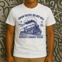 Union Pacific Big Boy 4014 Steam Train T-Shirt thumb 3