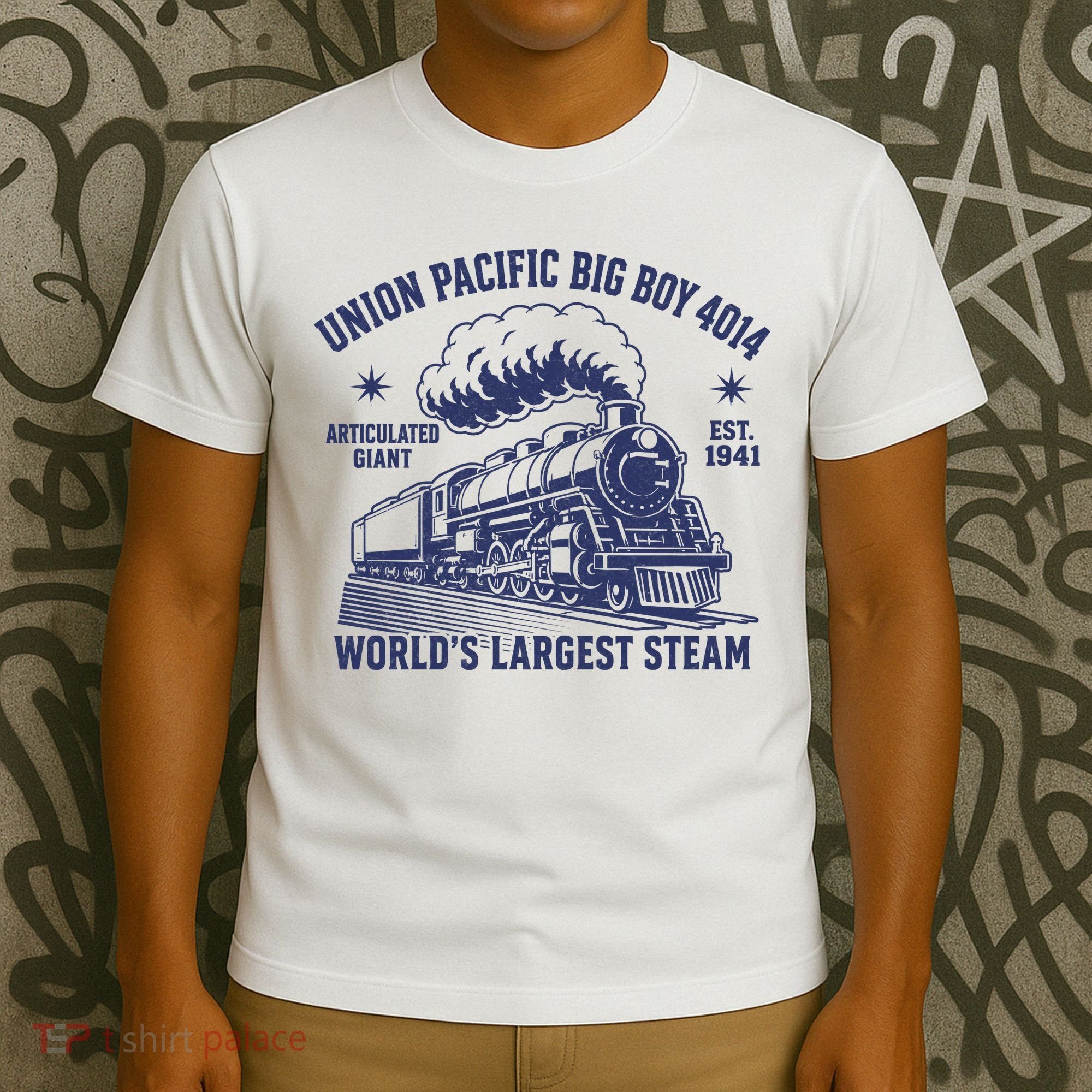 Union Pacific Big Boy 4014 Steam Train T-Shirt