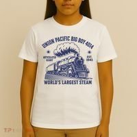 Union Pacific Big Boy 4014 Steam Train T-Shirt thumb 4