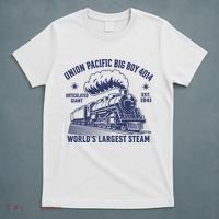 Union Pacific Big Boy 4014 Steam Train T-Shirt thumb 5