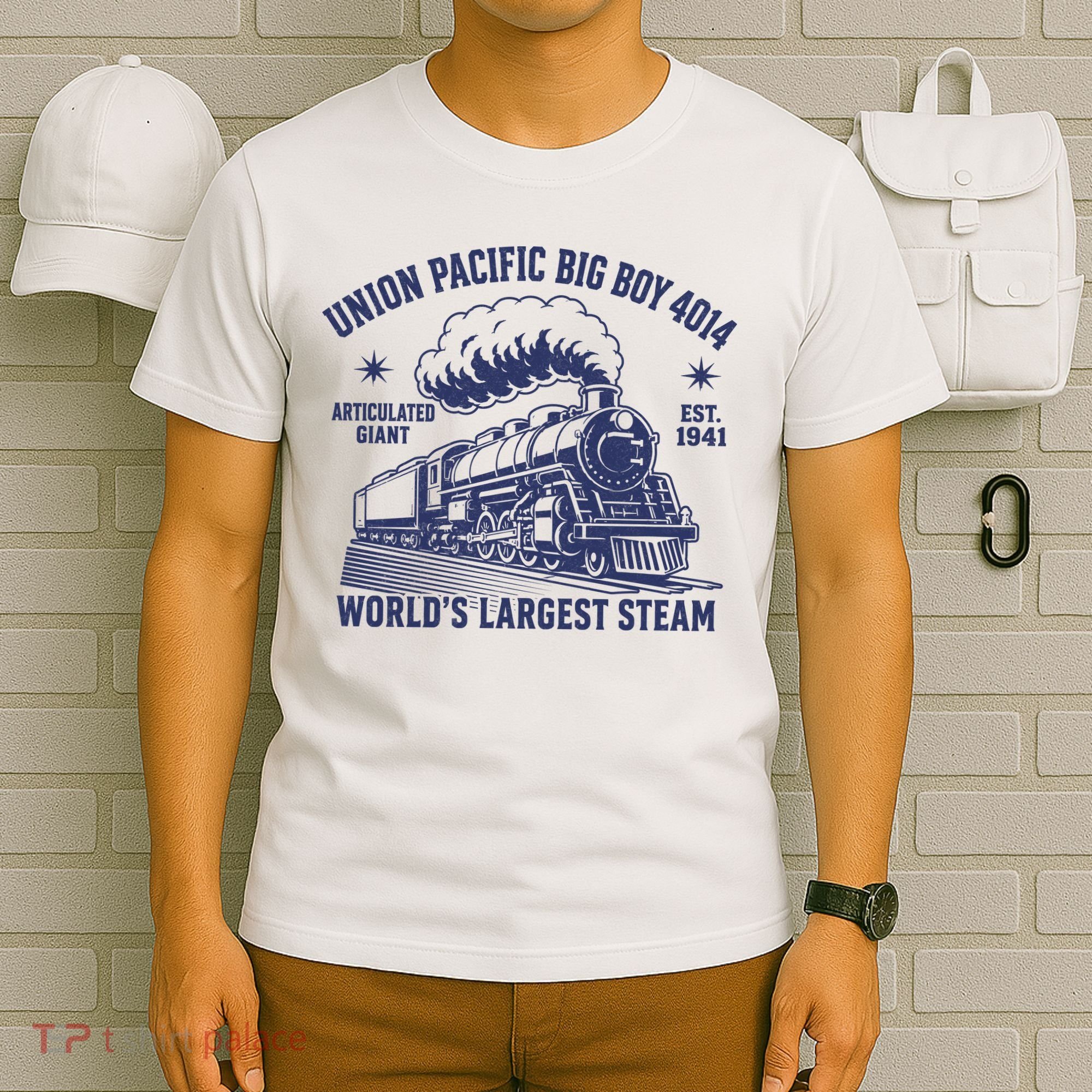 Union Pacific Big Boy 4014 Steam Train T-Shirt