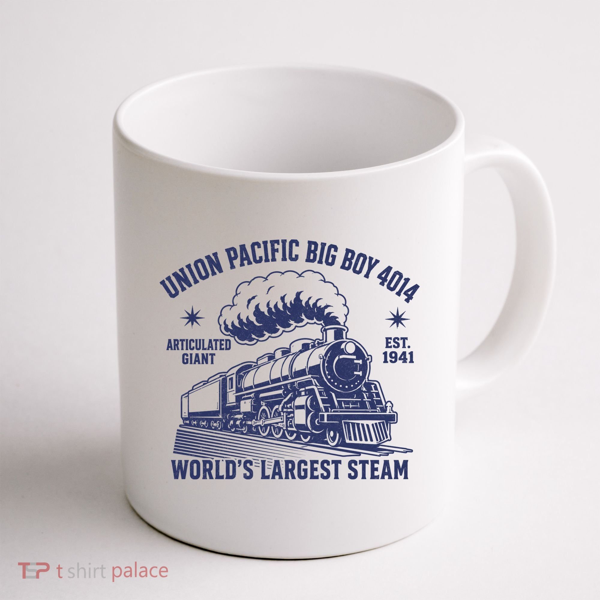Union Pacific Big Boy 4014 Steam Train Coffee Mug