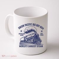 Union Pacific Big Boy 4014 Steam Train Coffee Mug thumb 0