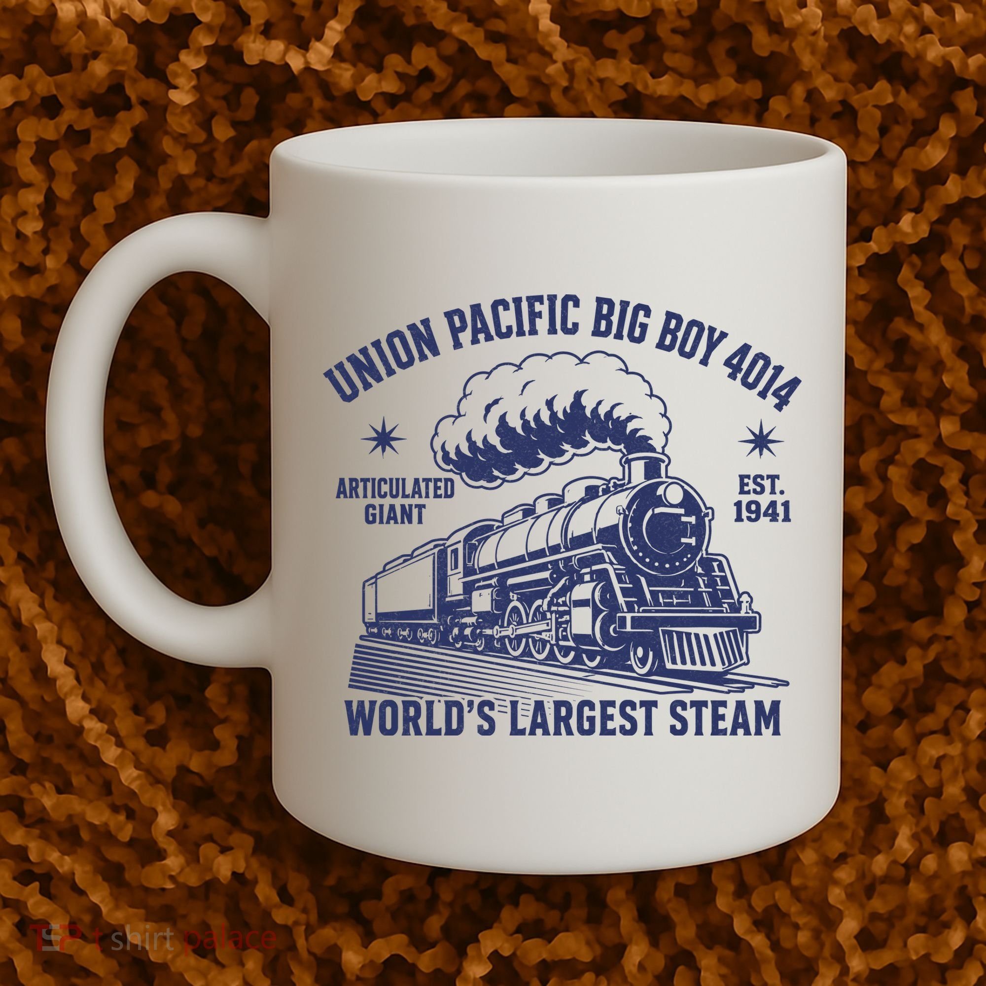 Union Pacific Big Boy 4014 Steam Train Coffee Mug