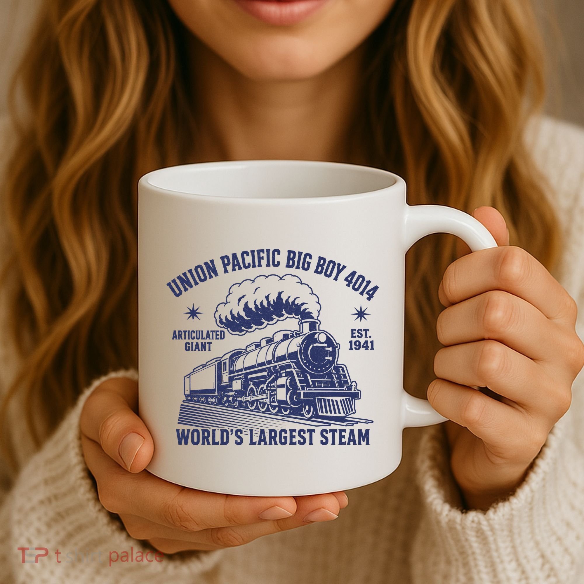 Union Pacific Big Boy 4014 Steam Train Coffee Mug