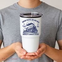 Union Pacific Big Boy 4014 Steam Train Tumbler thumb 2