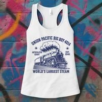 Union Pacific Big Boy 4014 Steam Train Women's Tank Top thumb 3