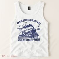 Union Pacific Big Boy 4014 Steam Train Tank Top thumb 2