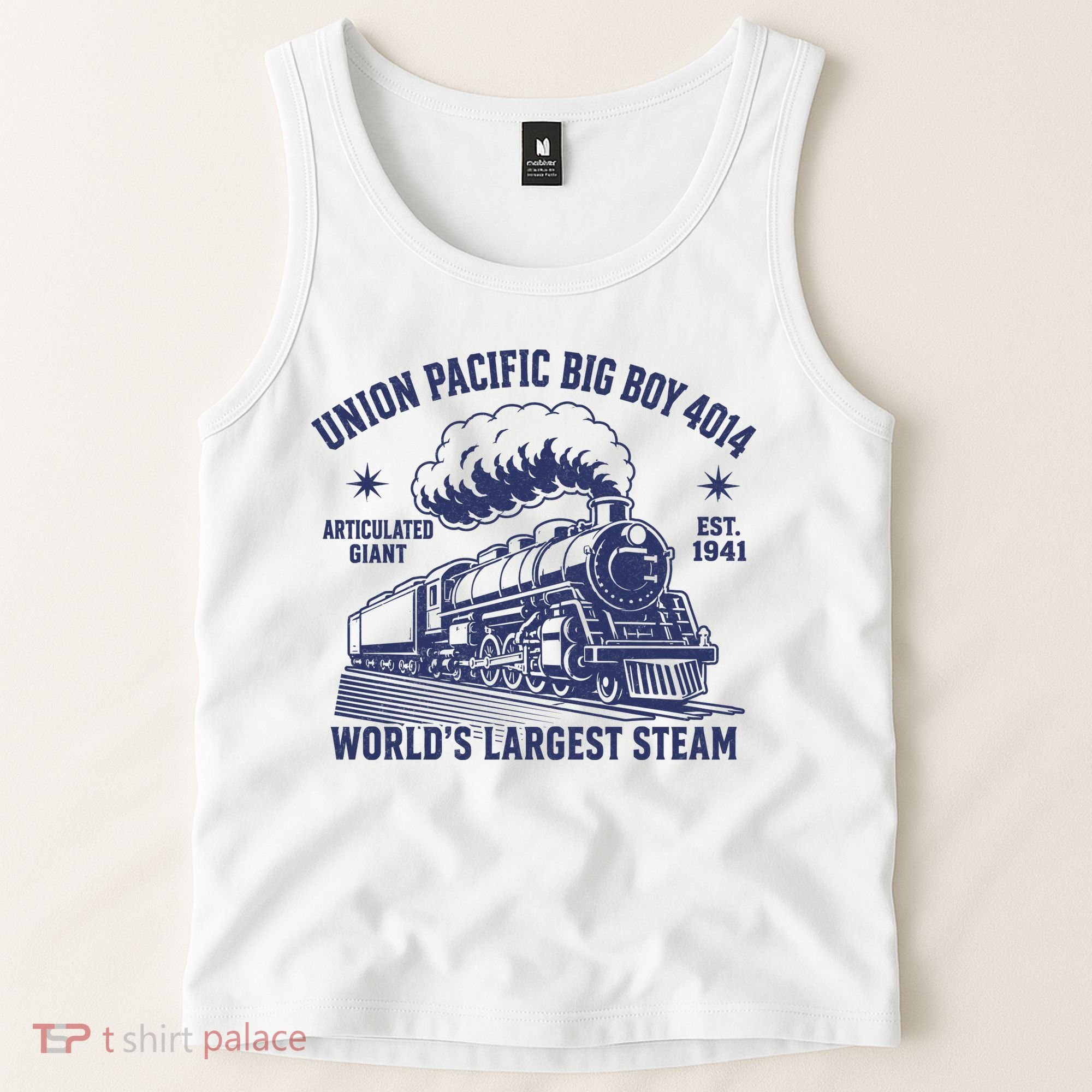 Union Pacific Big Boy 4014 Steam Train Tank Top