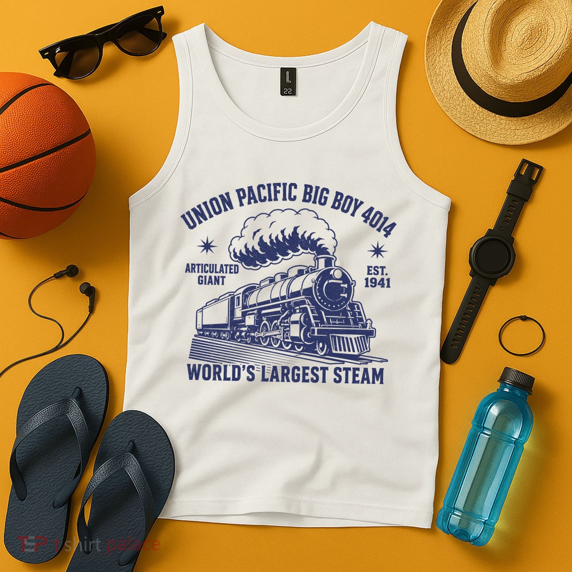 Union Pacific Big Boy 4014 Steam Train Tank Top