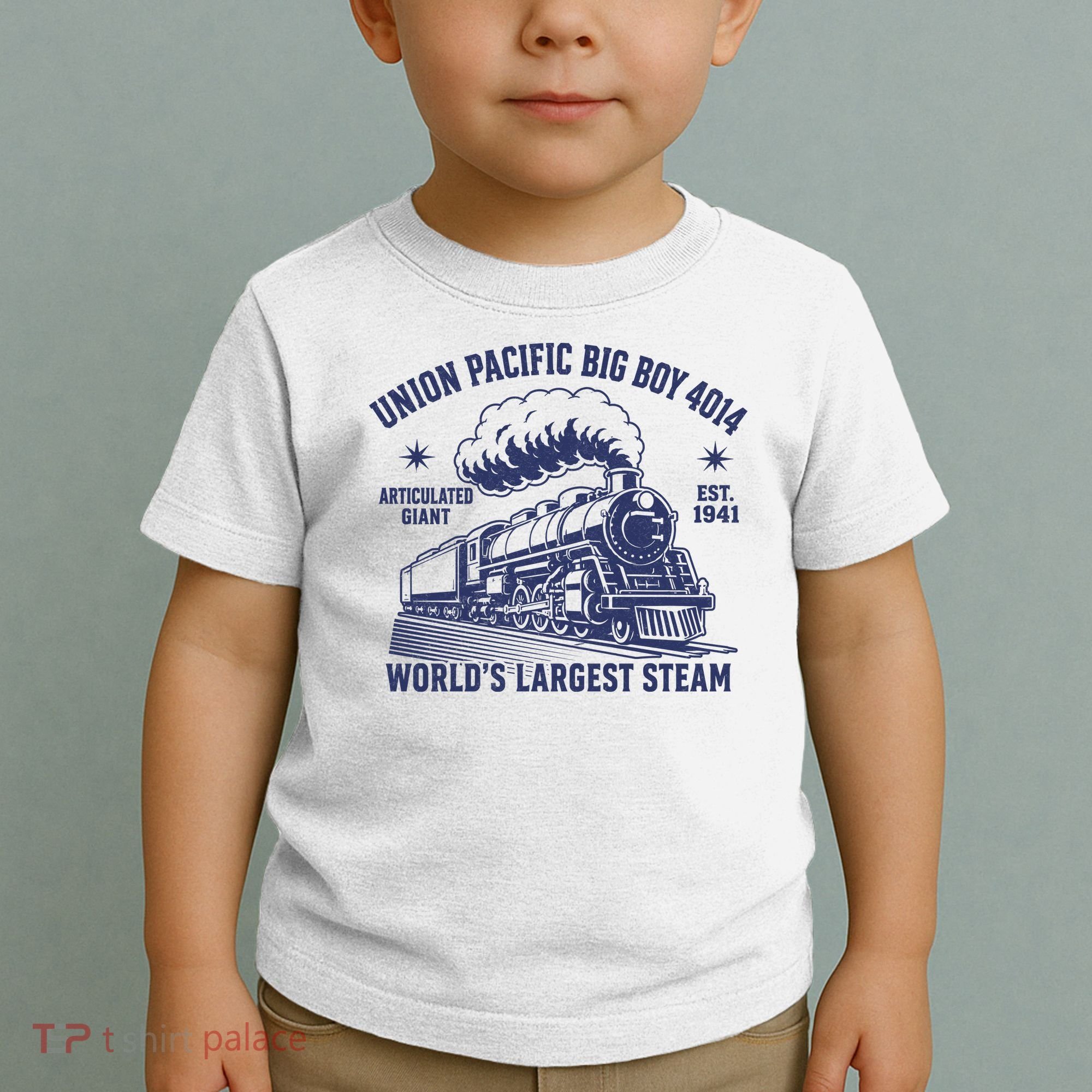 Union Pacific Big Boy 4014 Steam Train Toddler T-Shirt