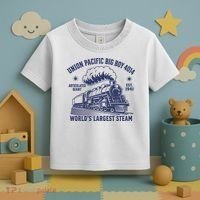 Union Pacific Big Boy 4014 Steam Train Toddler T-Shirt thumb 3