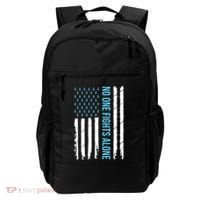 USA Prostate Cancer Awareness Light Blue Ribbon Survivor Backpack thumb 0