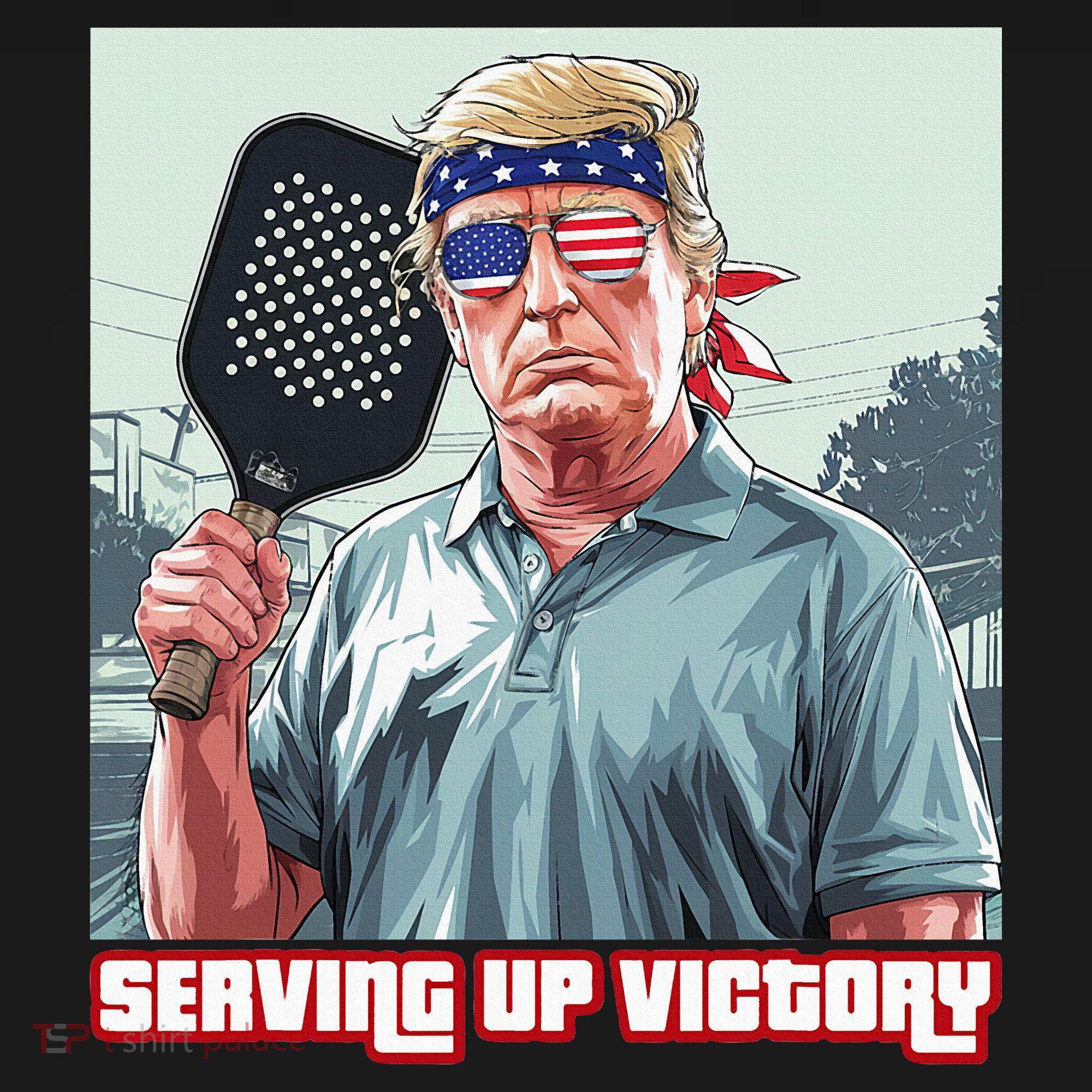 Usa Pickleball Champ Patriotic Trump Political & Pickleball Women's Tank Top