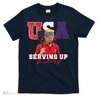Usa Pickleball Champ Patriotic Trump & Pickleball T-Shirt thumb 0