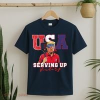 Usa Pickleball Champ Patriotic Trump & Pickleball T-Shirt thumb 2