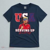 Usa Pickleball Champ Patriotic Trump & Pickleball T-Shirt thumb 5