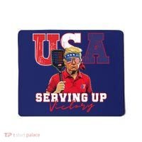 Usa Pickleball Champ Patriotic Trump & Pickleball Mousepad thumb 0