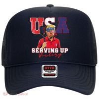 Usa Pickleball Champ Patriotic Trump & Pickleball Hat thumb 0