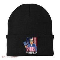 Usa Pickleball Champ Patriotic Trump Political Beanie thumb 0