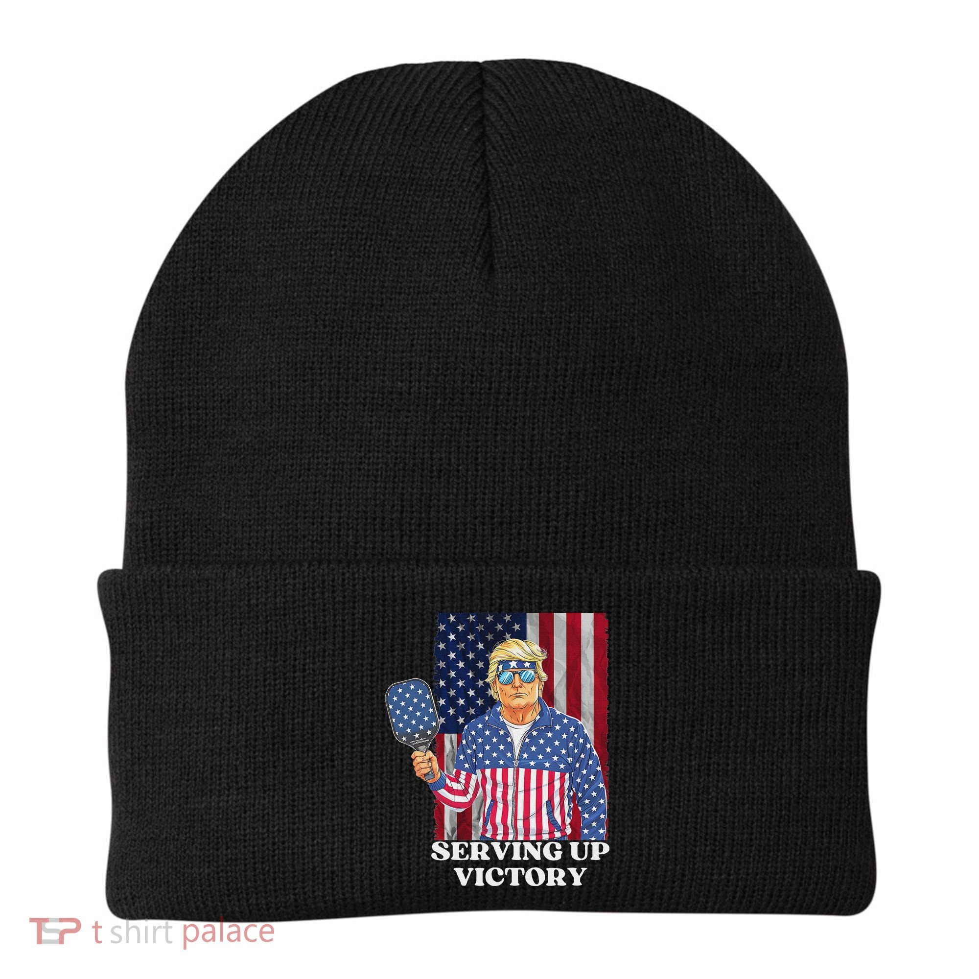 Usa Pickleball Champ Patriotic Trump Political Beanie