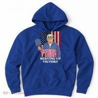 Usa Pickleball Champ Patriotic Trump Political Hoodie thumb 0