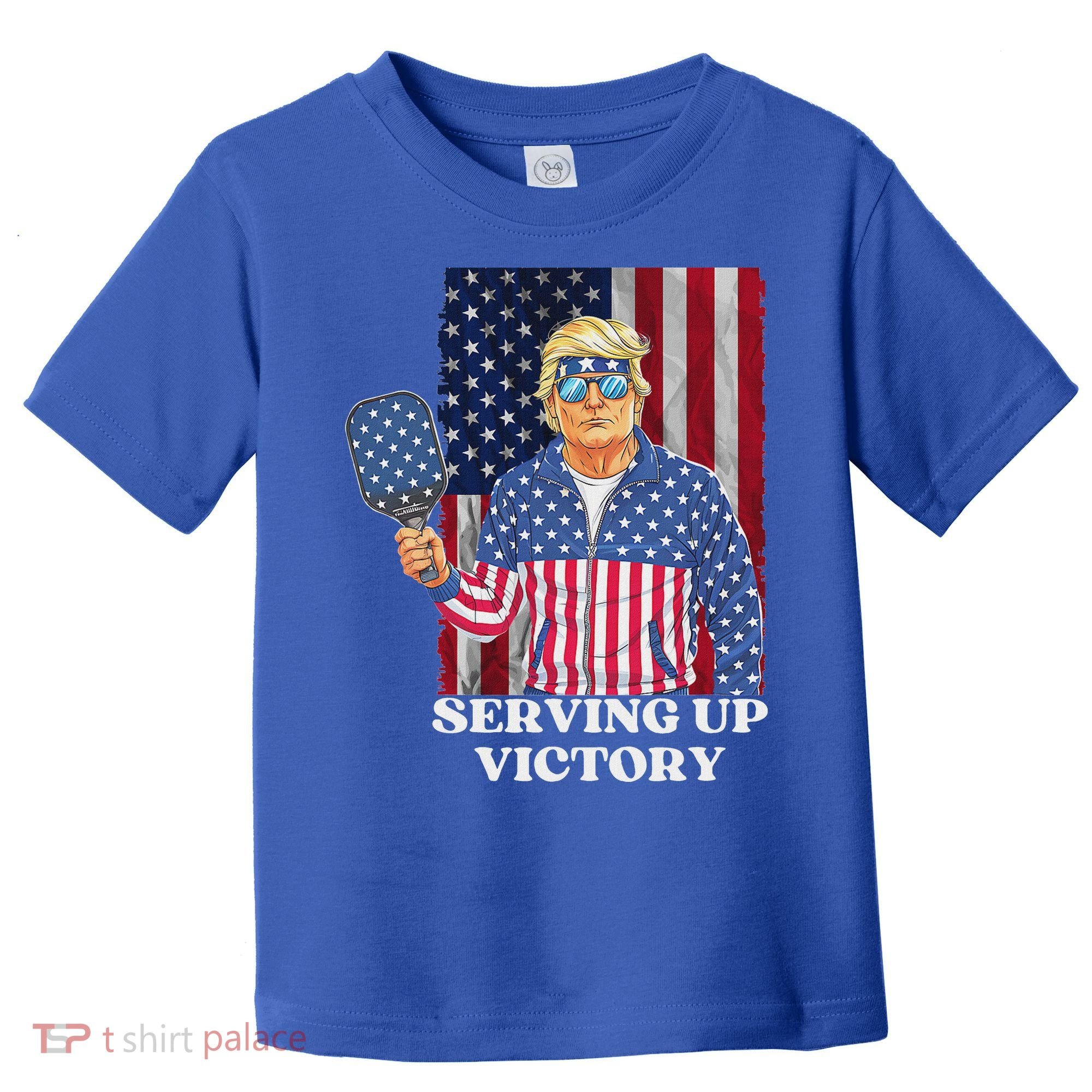 Usa Pickleball Champ Patriotic Trump Political Toddler T-Shirt