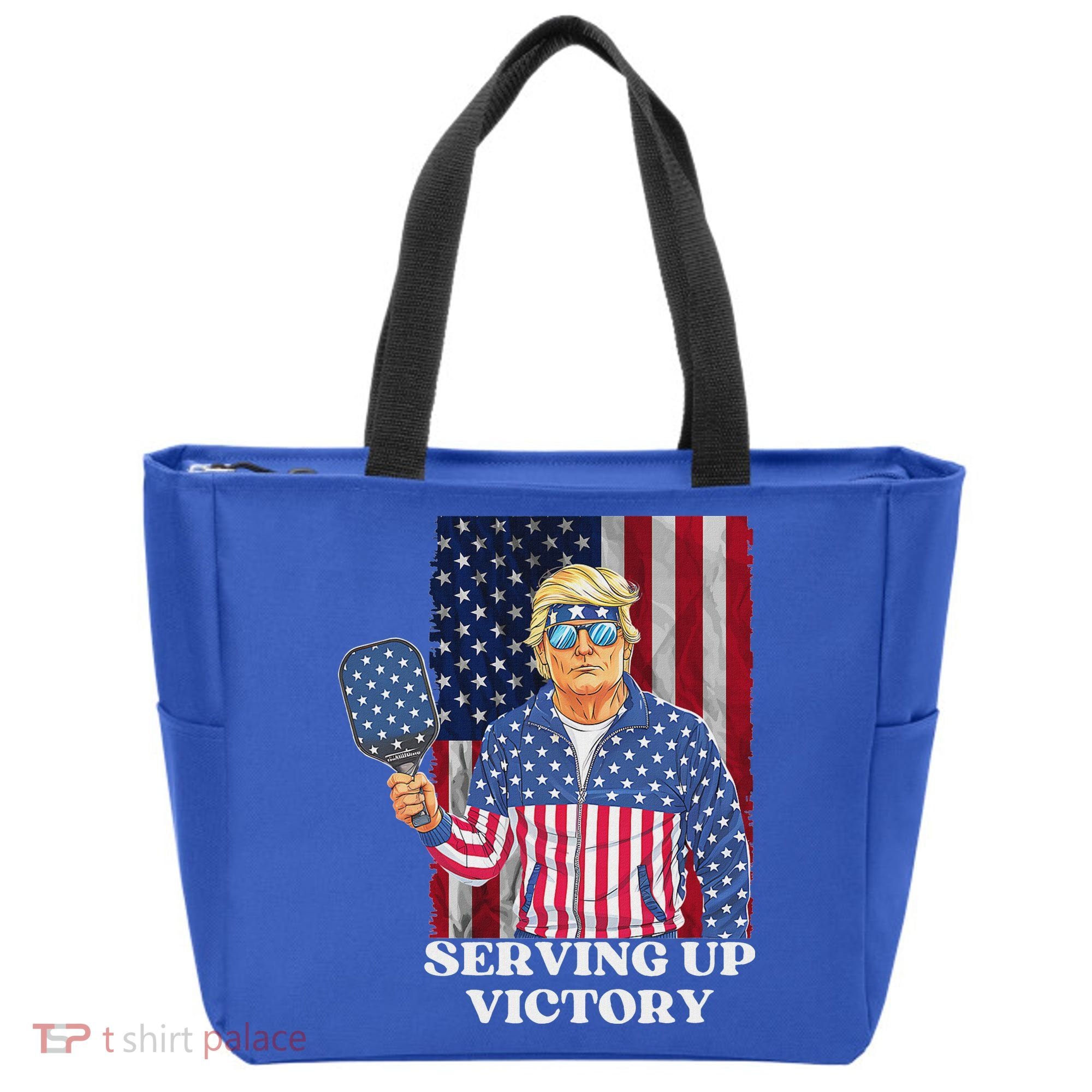 Usa Pickleball Champ Patriotic Trump Political Tote Bag