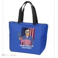 Usa Pickleball Champ Patriotic Trump Political Tote Bag thumb 3