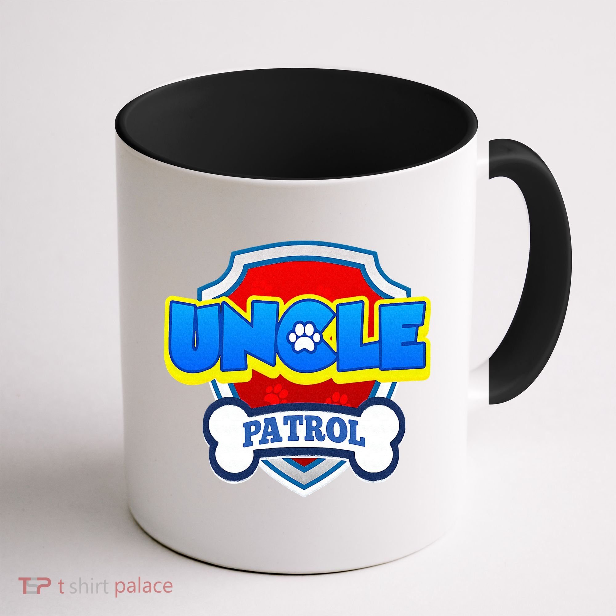 Uncle Patrol Dog Funny Gift Birthday Party Coffee Mug