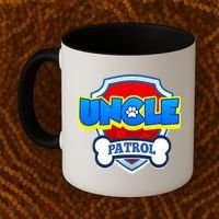 Uncle Patrol Dog Funny Gift Birthday Party Coffee Mug thumb 2